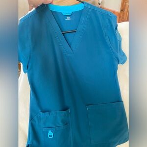 Women’s teal scrubs XS